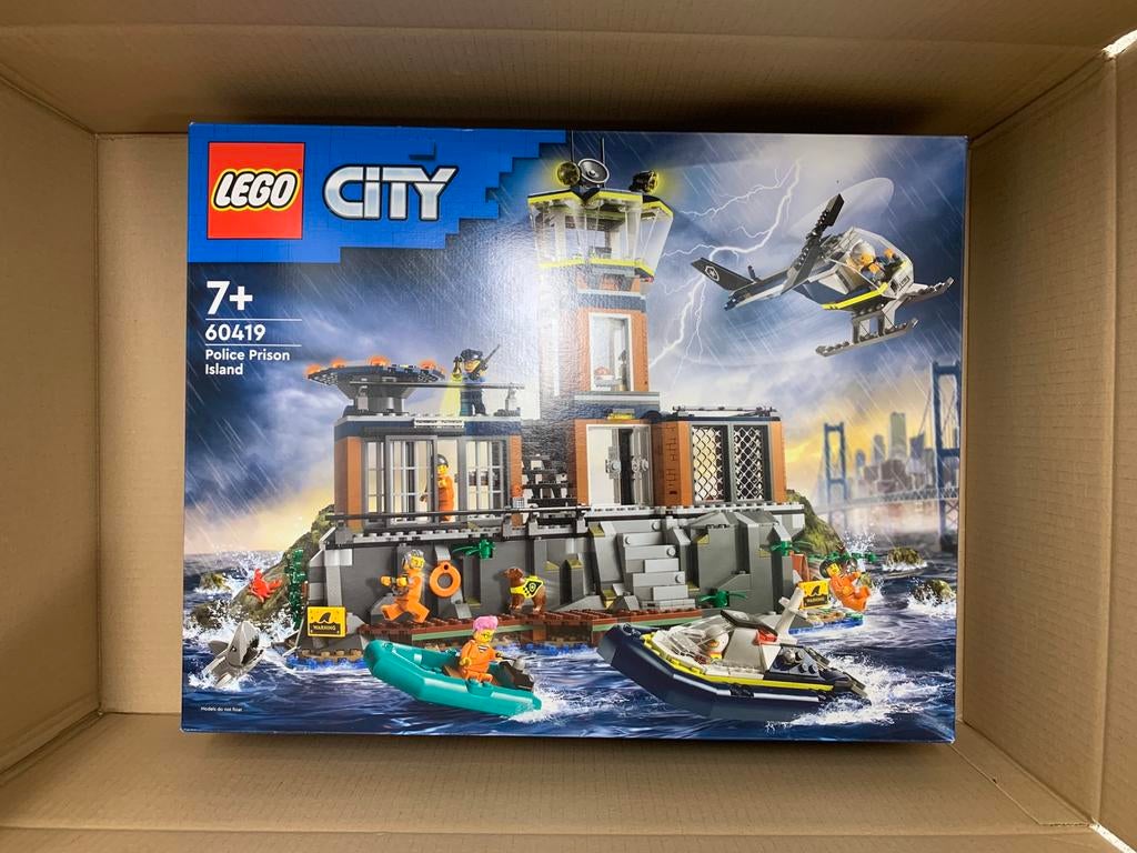 Lego city police prison island 60419, Ophalen of Verzenden, Nieuw