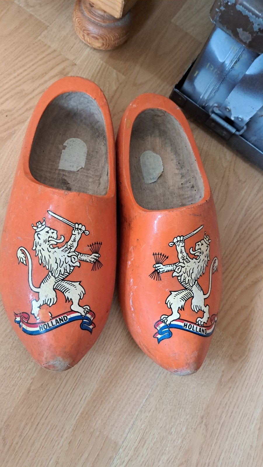 stoere oranje klompen, Tuin en Terras, Ophalen of Verzenden