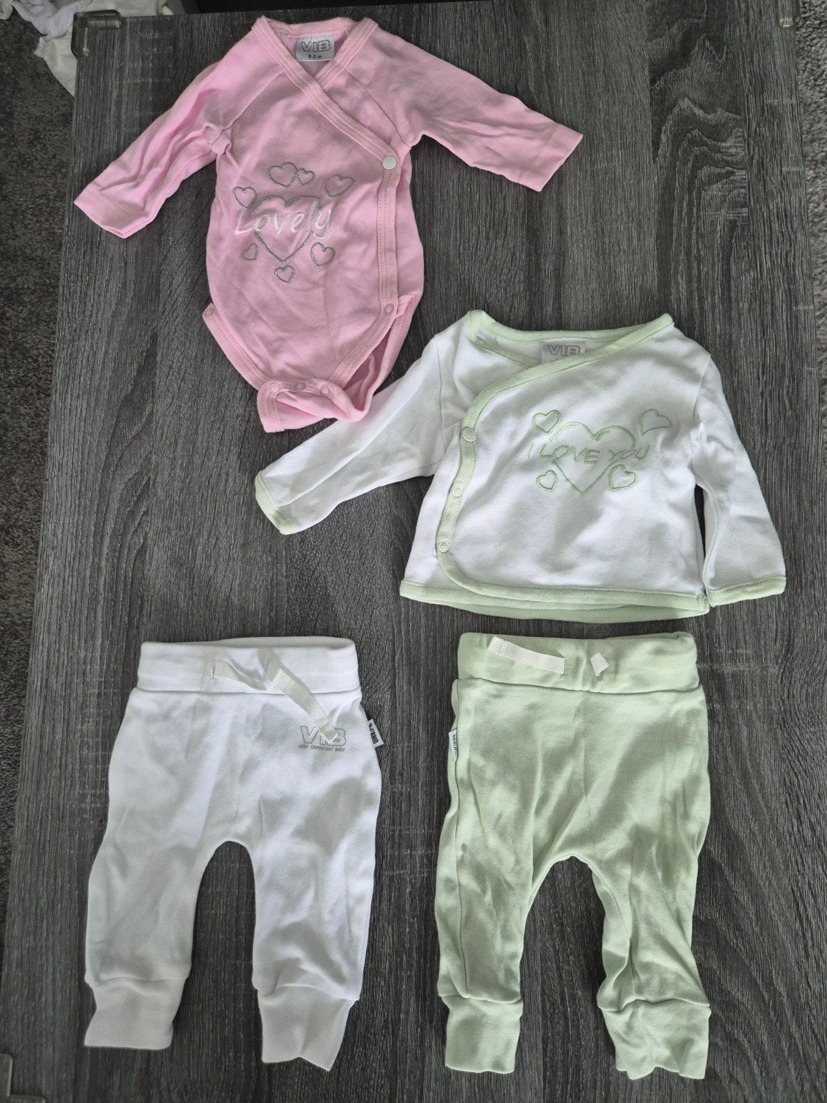 Kledingpakket meisjes maat 50 VIB, Kinderen en Baby's, Babykleding | Maat 50, Ophalen of Verzenden, Zo goed als nieuw, VIB, Meisje