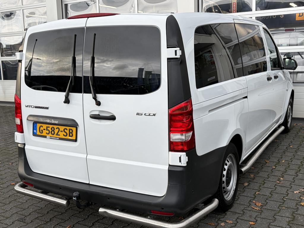 Mercedes-Benz Vito Tourer 116 CDI Pro Lang Airco Cruise cont, Auto's, Automaat, Gebruikt, 2000 kg, Wit