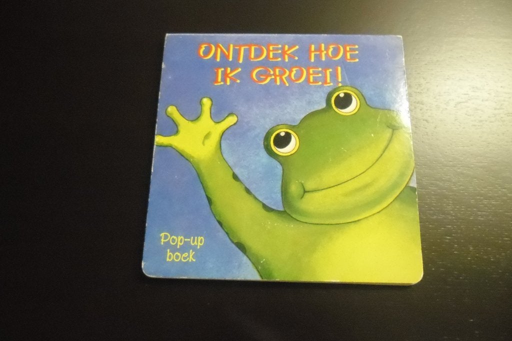 boekje Ontdek hoe ik groei, Ophalen of Verzenden, Zo goed als nieuw, 3 tot 4 jaar