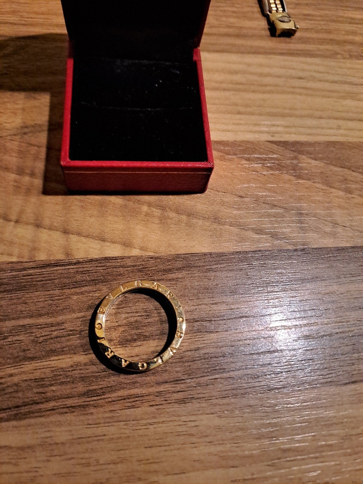 tk goud/wit gouden bulgari ring, Sieraden, Tassen en Uiterlijk, 20 of groter, Heer, Nieuw, Ophalen of Verzenden