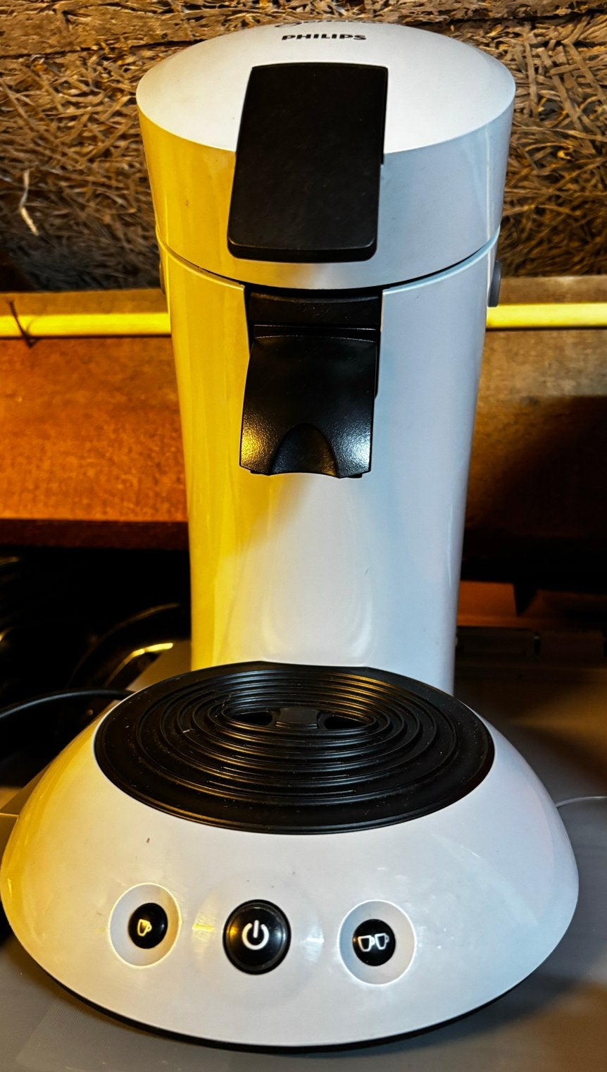 Philips Senseo Original Koffiepadmachine Wit, Ophalen of Verzenden, Gebruikt