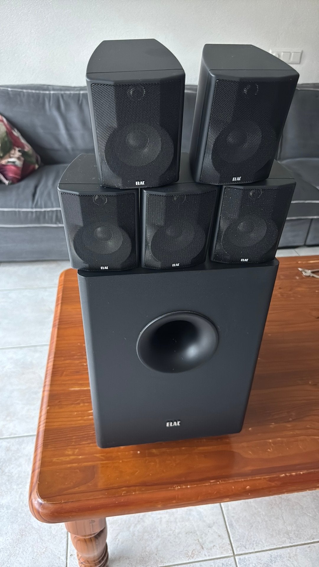 5.1 surround system, Audio, Tv en Foto, Home Cinema-sets, Ophalen, Gebruikt, Overige merken, Overige spelers