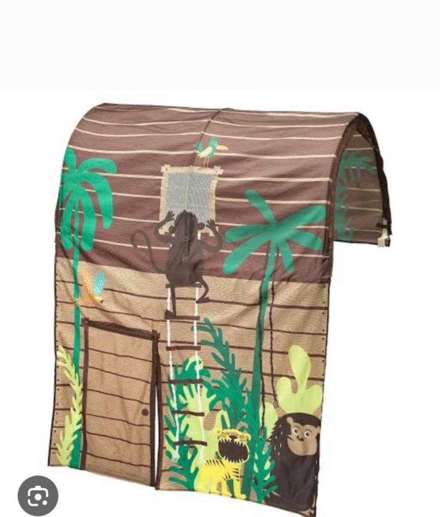 Ikea bed tent jungle, Ophalen, Zo goed als nieuw