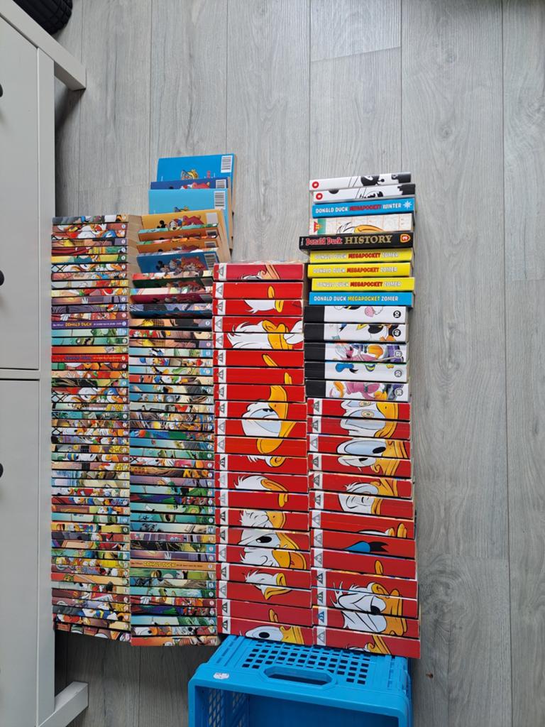 Donald Duck stripboeken collectie, Boeken, Meerdere stripboeken, Ophalen of Verzenden, Zo goed als nieuw