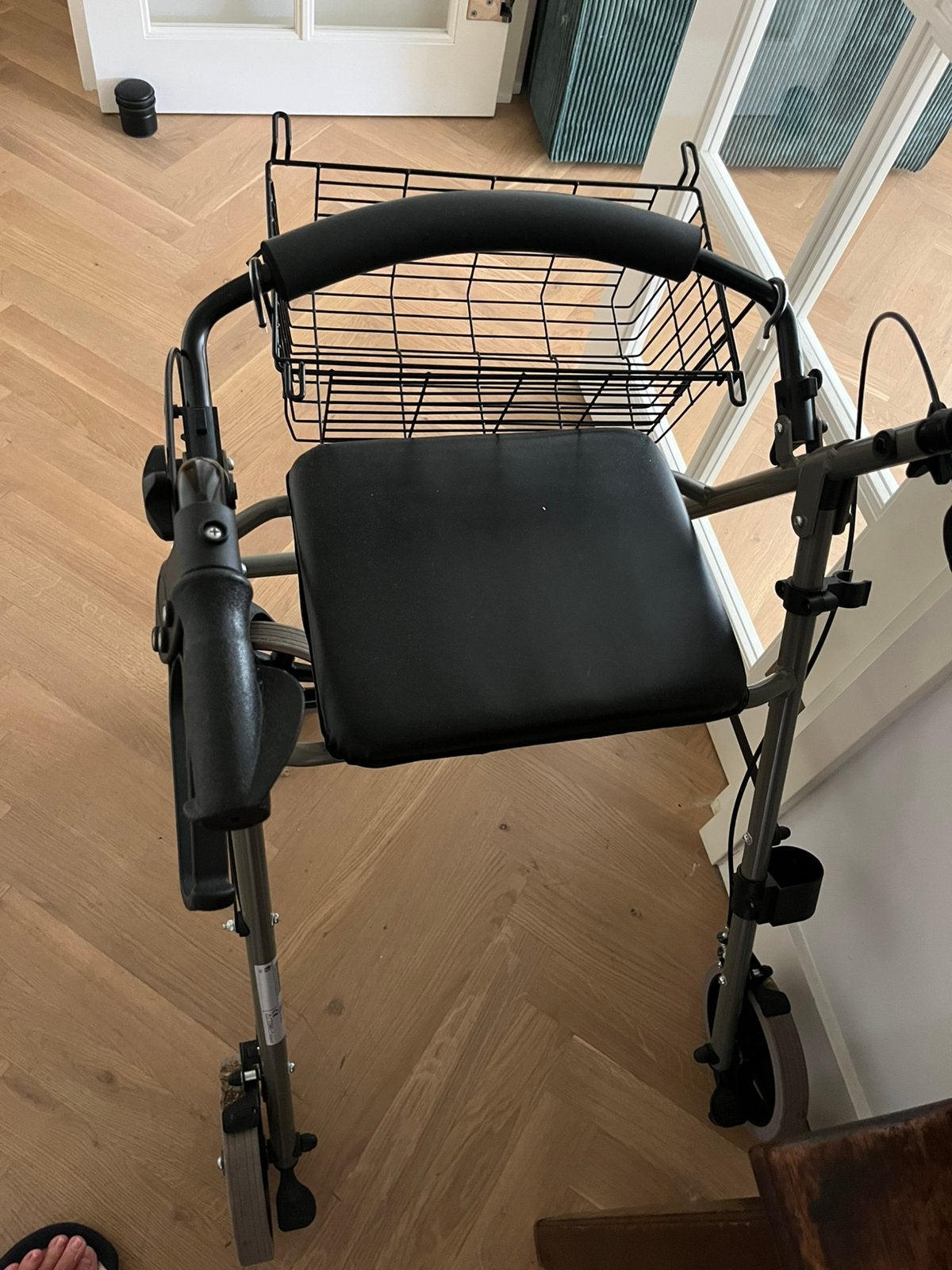 Rollator Vermeiren Eco Light, Diversen, Rollators, Ophalen, Zo goed als nieuw