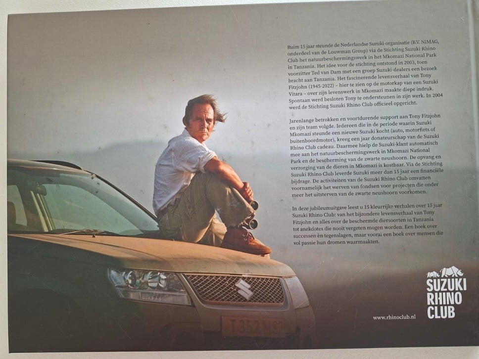 Rhino Memoires - 15 jaar Suzuki Rhino Club, Ophalen of Verzenden, Zo goed als nieuw, Tony Fitzjohn