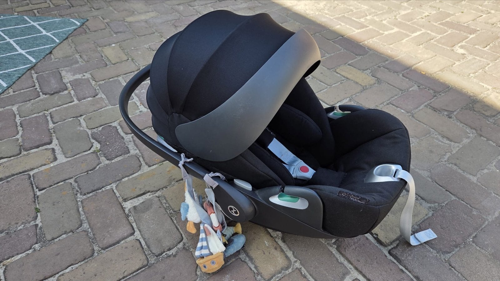 Cybex Cloud Z I-size 360 graden draaibaar autostoel met base, Gebruikt, Isofix, 0 t/m 13 kg, Slaapstand