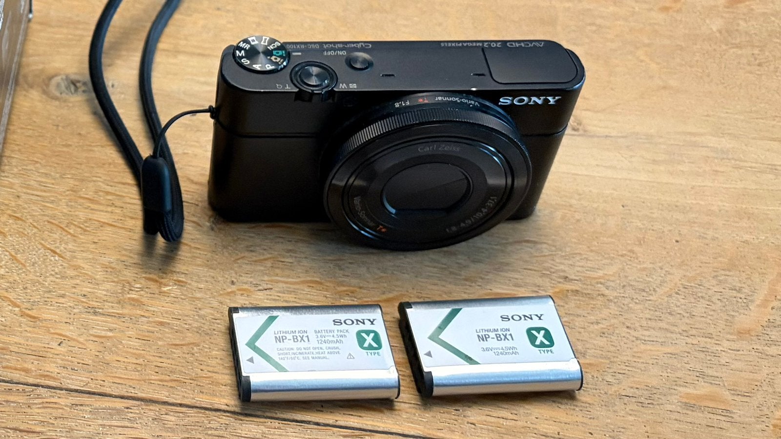 Sony RX-100, Audio, Tv en Foto, Ingebouwde flitser, Gebruikt, Ophalen of Verzenden, Accu