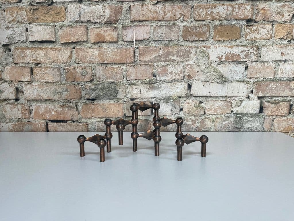 Stoff Nagel Kandelaar Set (6 stuks) bij TheReSales, Ophalen, Overige materialen