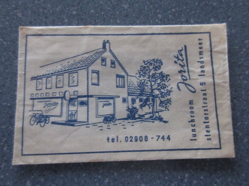 Landsmeer, lunchroom Jorita, Verzenden, Nederland