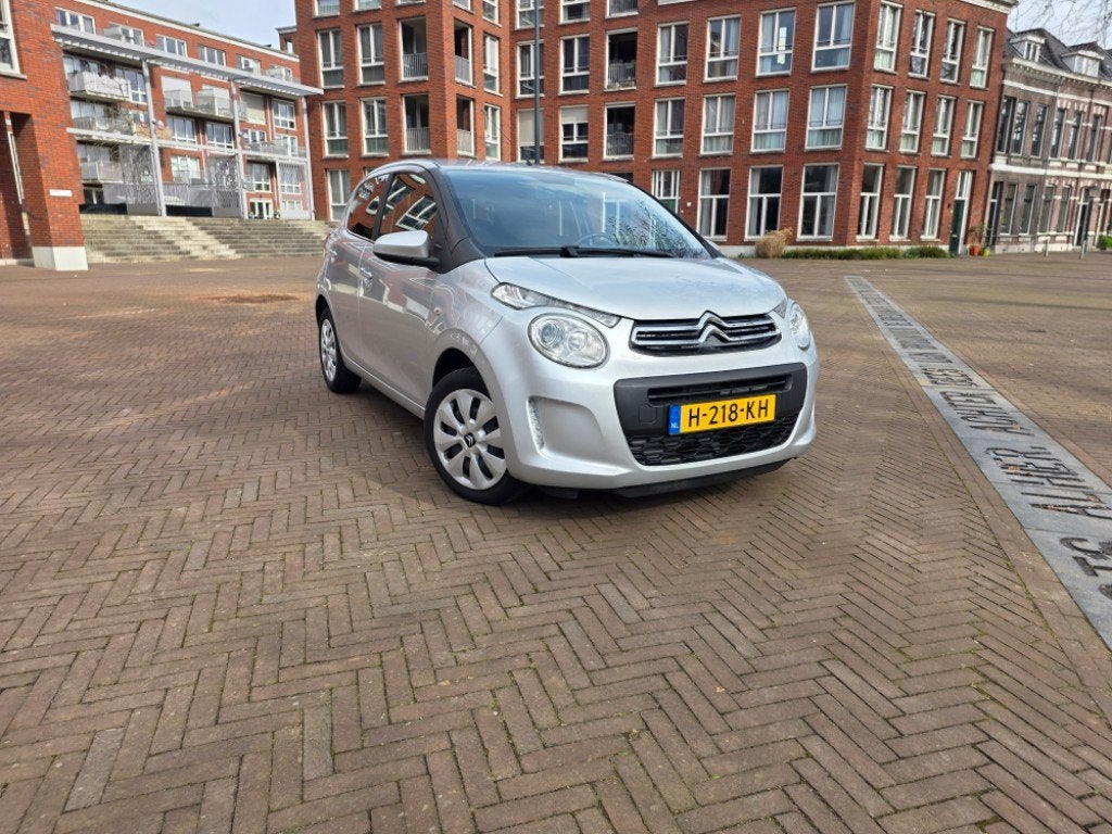 Citroen C1 1.0 VTi Feel/eerste eigenaar/carplay, Voorwielaandrijving, Stof, Gebruikt, 4 stoelen
