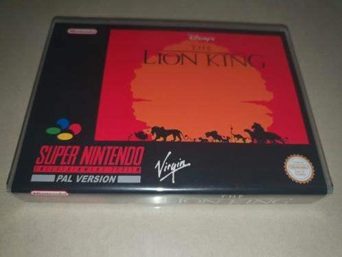 The Lion King SNES Game Case, Avontuur en Actie, Verzenden, 1 speler, Zo goed als nieuw