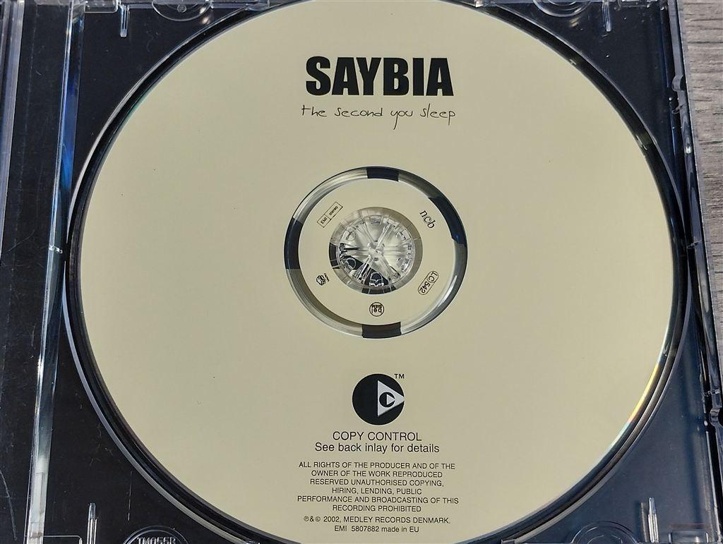 Saybia - The Second You Sleep, Cd's en Dvd's, Cd's | Rock, Ophalen of Verzenden, Zo goed als nieuw, Poprock