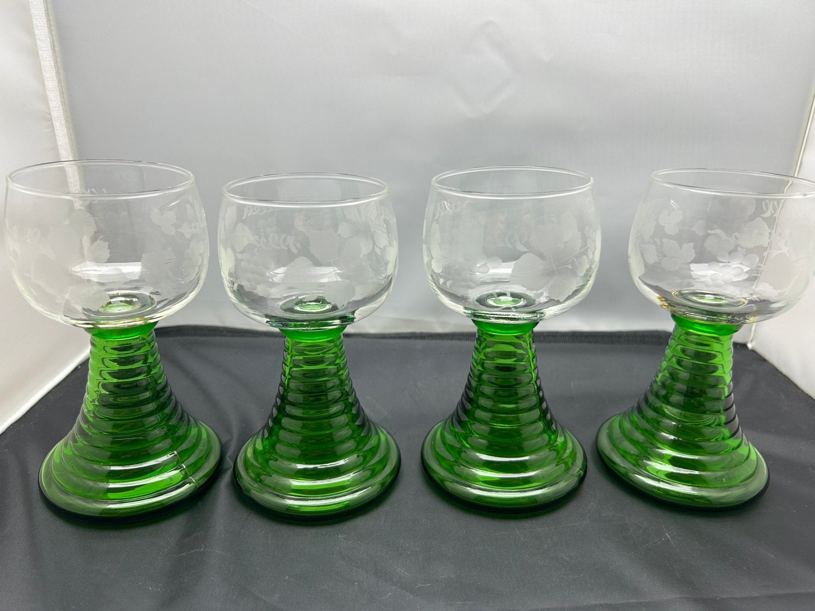 4 prachtige Roemer Luminarc wijnglazen, Ophalen, Glas of Glazen, Vintage, Glas