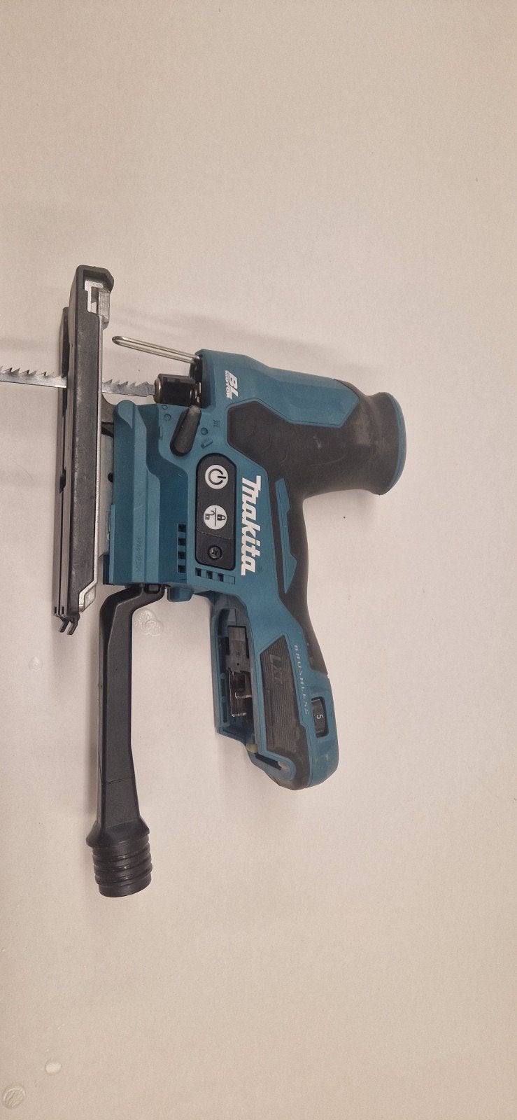 Makita DJV185 Accu Decoupeerzaag - Zo goed als nieuw, Decoupeerzaag, Ophalen of Verzenden, Zo goed als nieuw, Makita