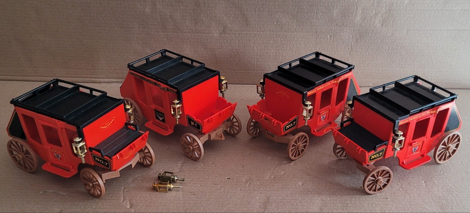oude playmobil postkoets 3245, Ophalen of Verzenden, Gebruikt, Losse onderdelen