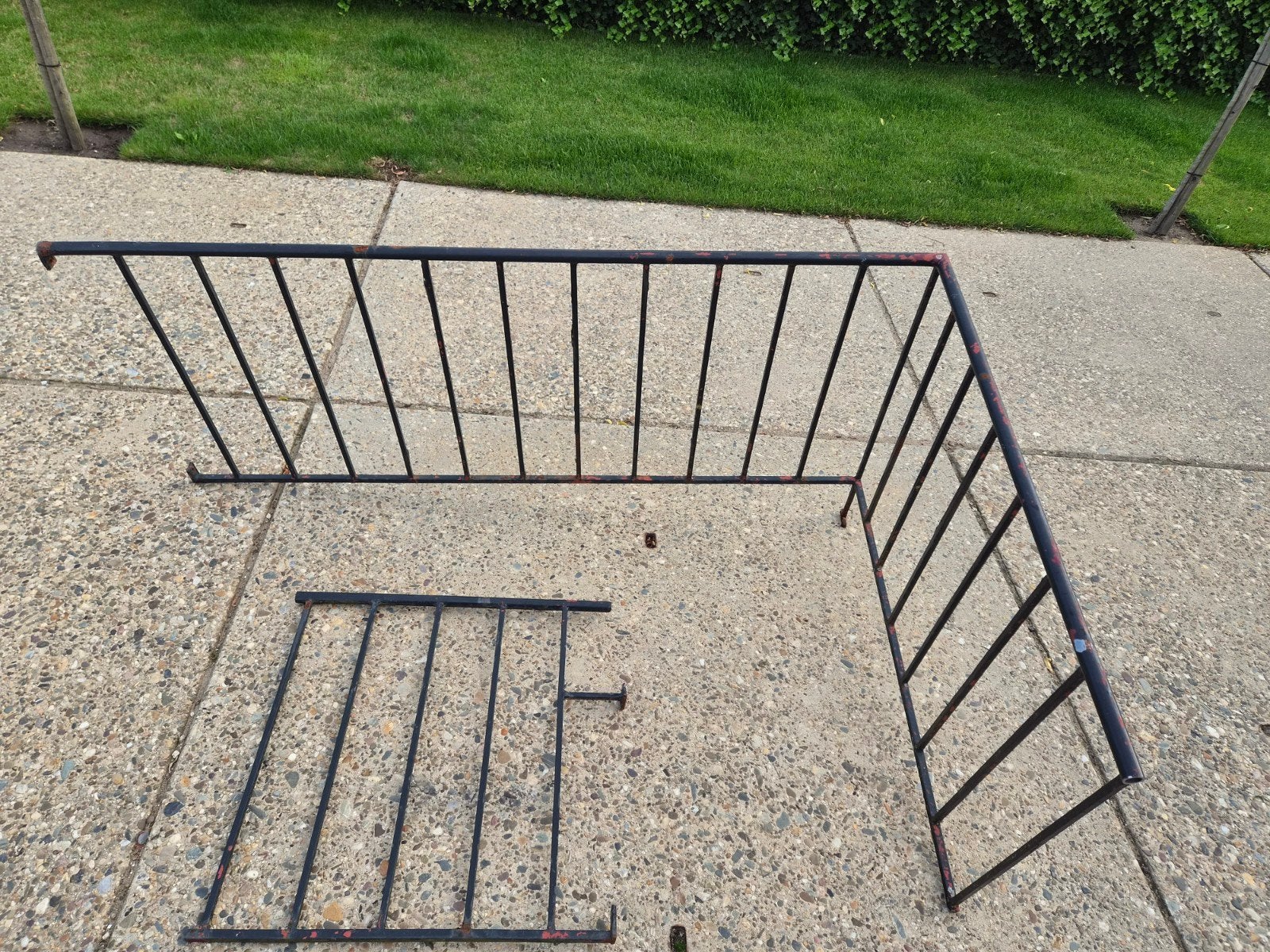 traphek   balustrade 180X108 cm 75 cm hoog, Ophalen, Gebruikt