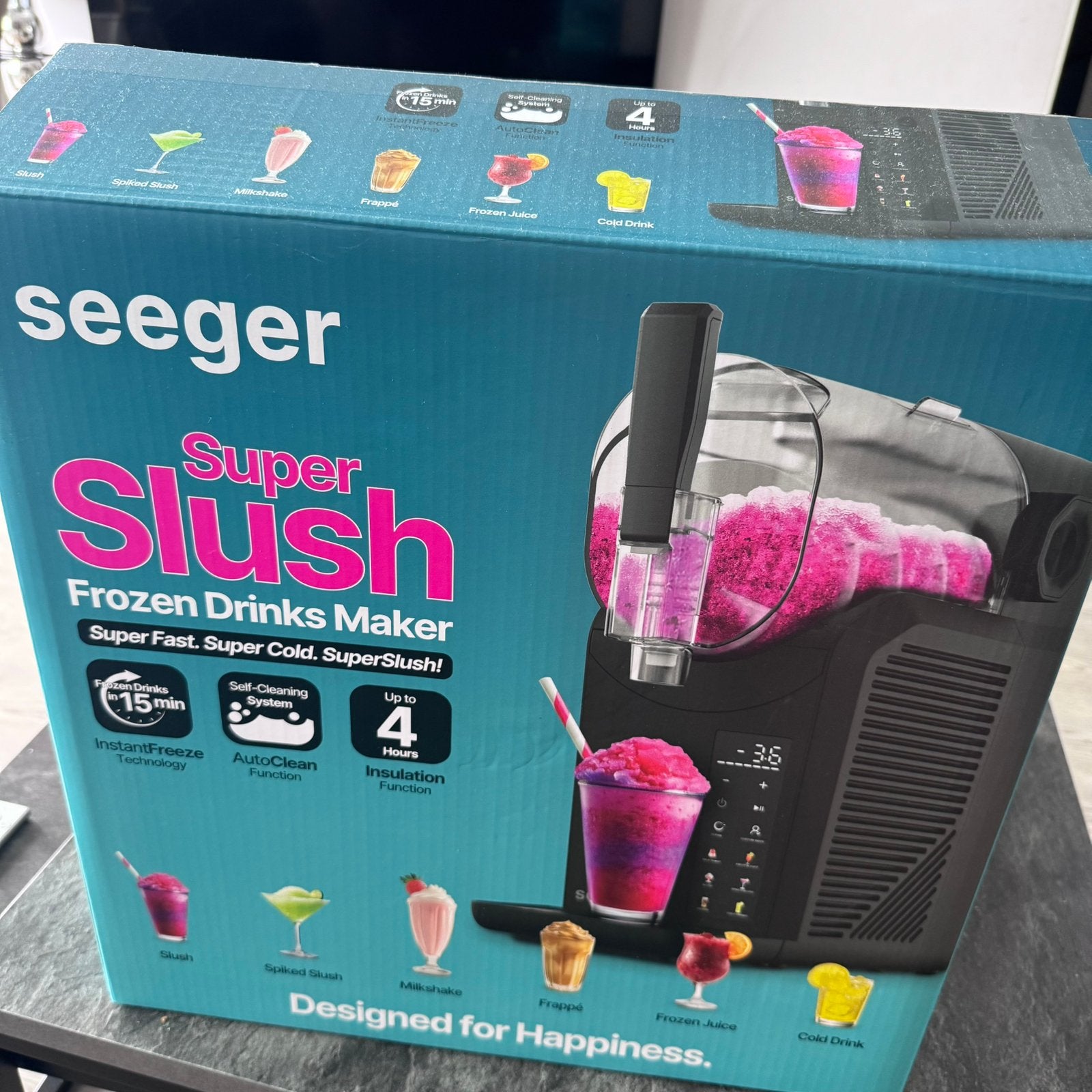 Seeger Model 2026 Slushmachine / Slushmaker, Ophalen of Verzenden, Zo goed als nieuw