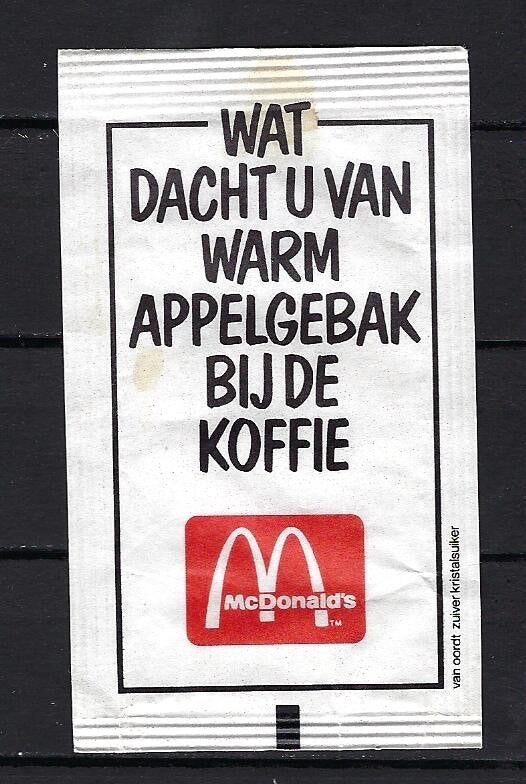 1453 McDonald's, Ophalen of Verzenden, Nederland