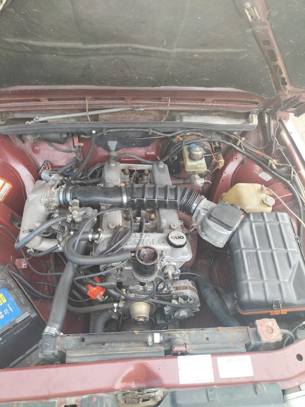 alfa Nord 1.8IE motor compleet, Auto-onderdelen, Ophalen, Gebruikt, Alfa Romeo