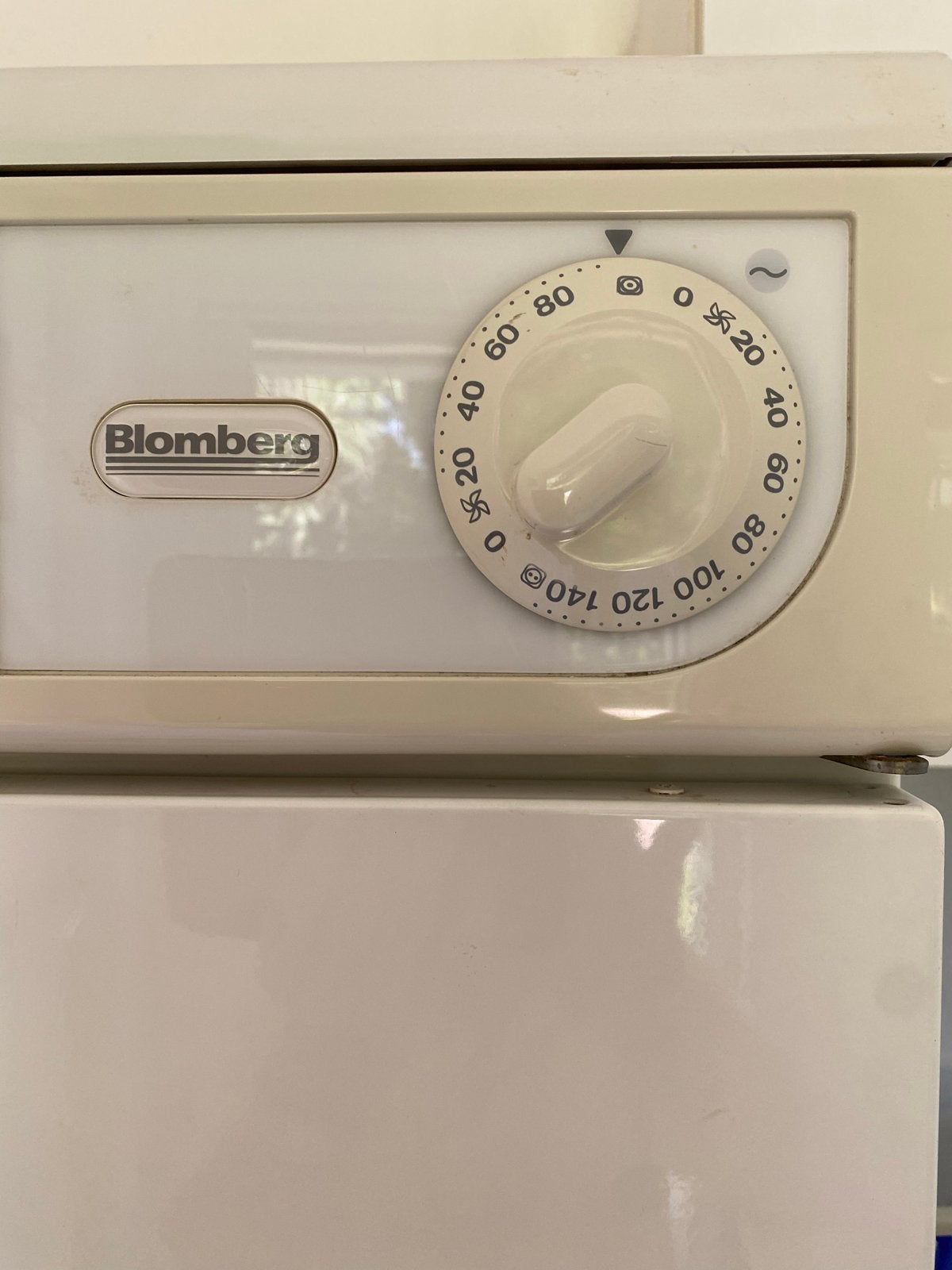 Blomberg wasdroger - Gebruikt, Ophalen, 6 tot 8 kg, Gebruikt, Luchtafvoer