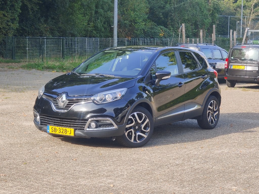 Renault Captur 1.2 TCE 120 EDC 2016 Zwart, USB, Stof, 625 kg, 118 pk