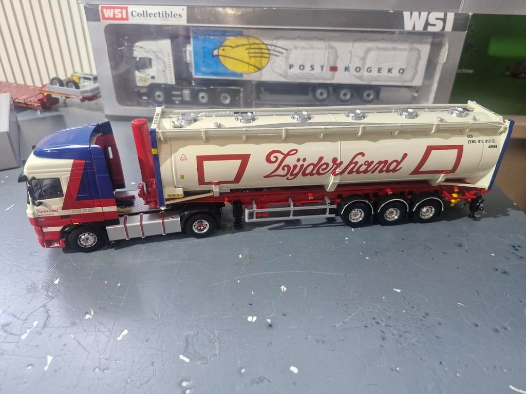Daf XF met bulk kiep container wsi  ZIJDERHAND, Ophalen of Verzenden, Zo goed als nieuw, Bus of Vrachtwagen, Wsi