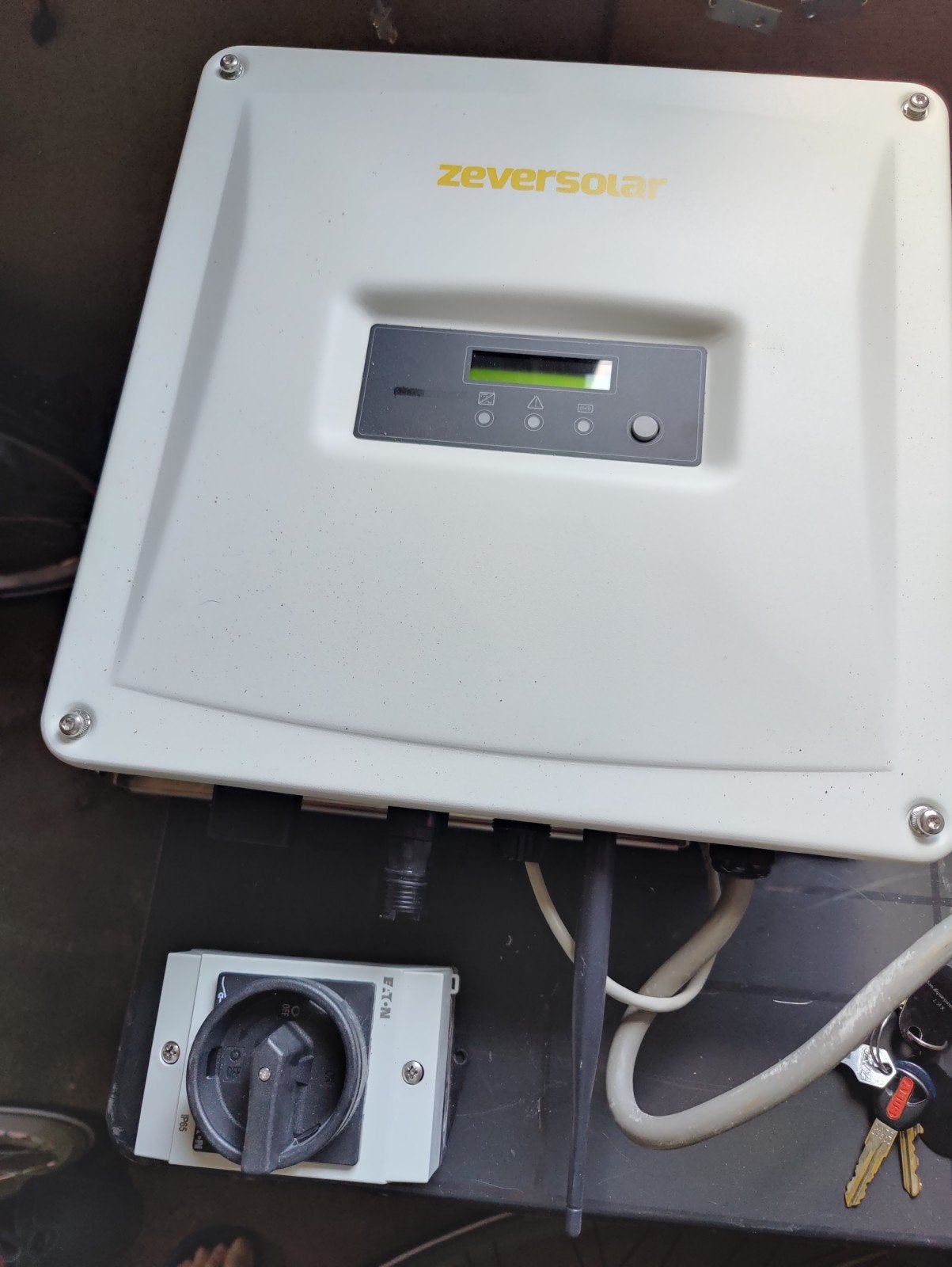 ZeverSolar Zeverlution 3000S omvormer met wifi, Ophalen of Verzenden, Gebruikt