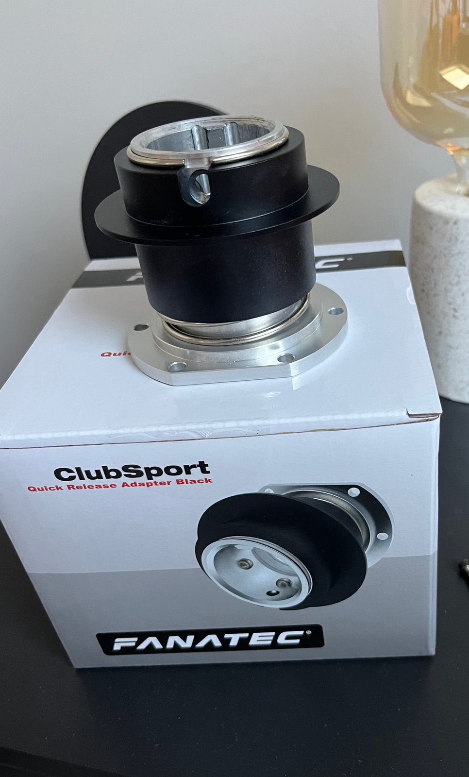 Fanatec Clubsport QR1 quick release wheel side, Ophalen of Verzenden, Zo goed als nieuw