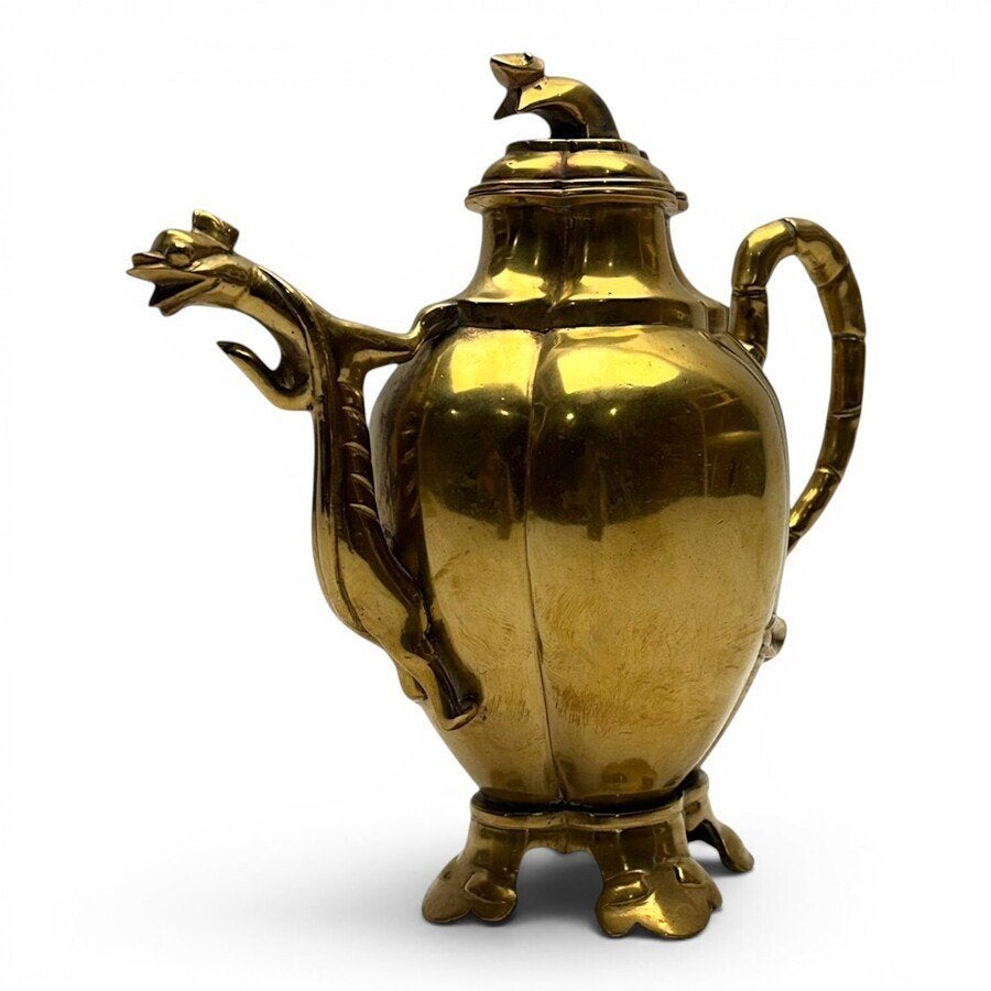 Chinese bronzen theepot, Antiek en Kunst, Ophalen of Verzenden, Brons