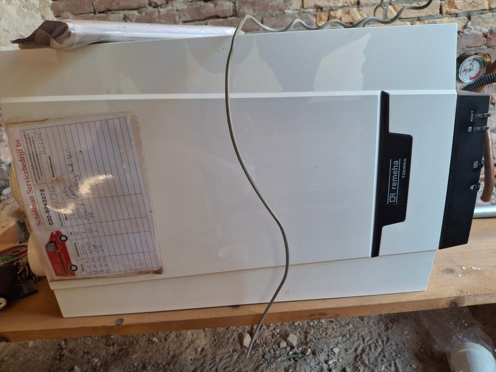 Remeha Tzerra CV-ketel - Compact en Efficiënt, 30 tot 80 cm, Gebruikt, Hoog rendement (Hr), Cv-ketel of Combi-ketel
