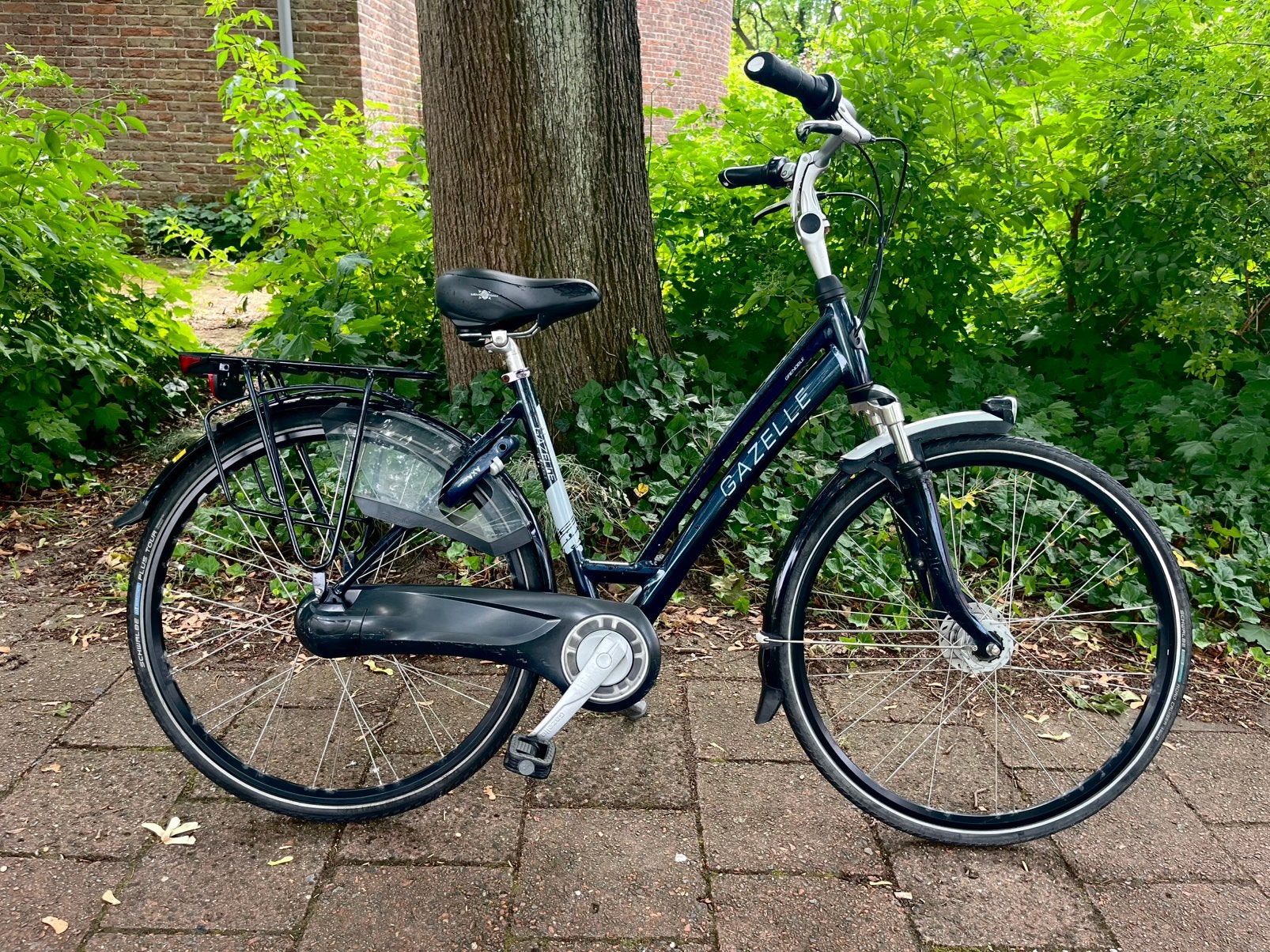 Gazelle damesfiets 49”, Fietsen en Brommers, Fietsen | Dames | Damesfietsen, Ophalen, 47 tot 50 cm, Versnellingen, Zo goed als nieuw