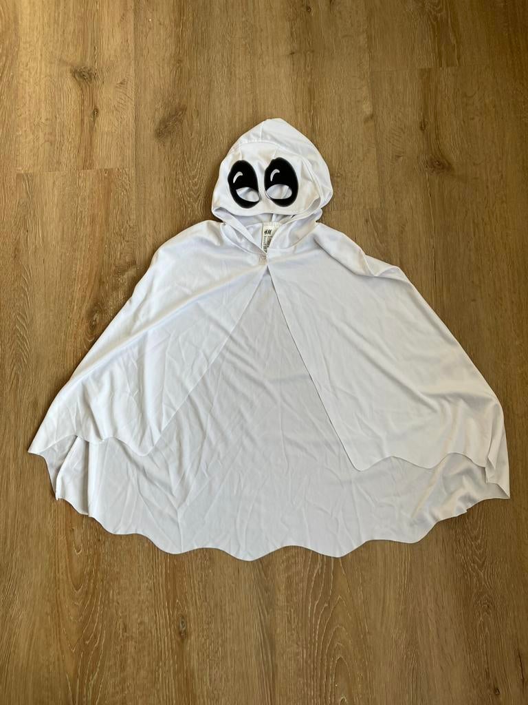 Spook geest ghost cape h&m 122/140, Ophalen, Zo goed als nieuw