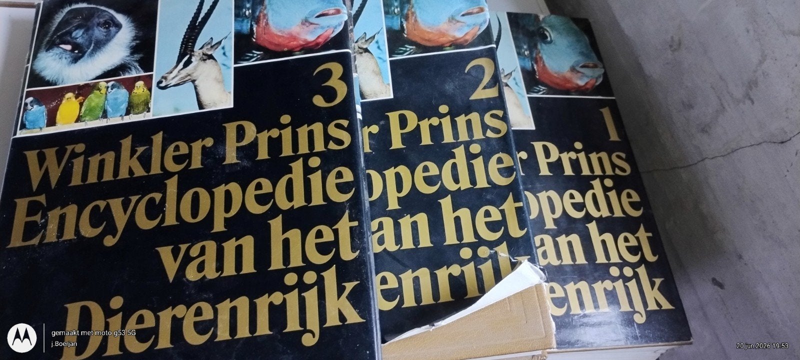 Winkler Prins Encyclopedie van het Dierenrijk (deel 1-6), Gelezen, Complete serie, Ophalen of Verzenden, Winkler Prins