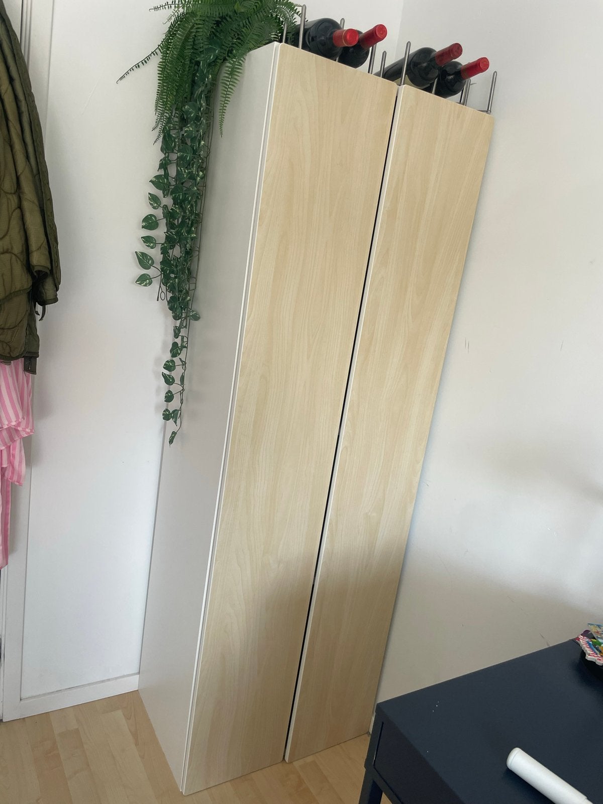 IKEA PAX kledingkast met deuren en hangruimte, Huis en Inrichting, Ophalen, Gebruikt, 200 cm of meer, 50 tot 100 cm