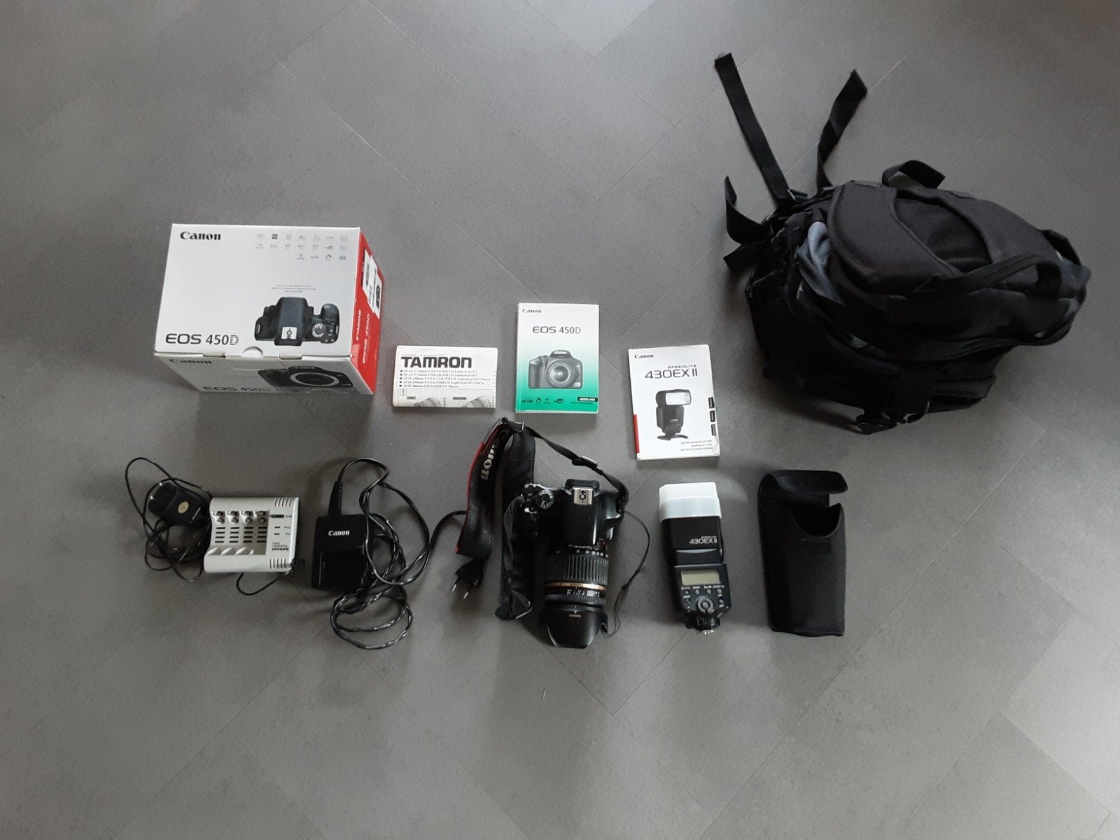 complete set spiegelreflex camera, Ophalen, Gebruikt, Canon, 8 keer of meer