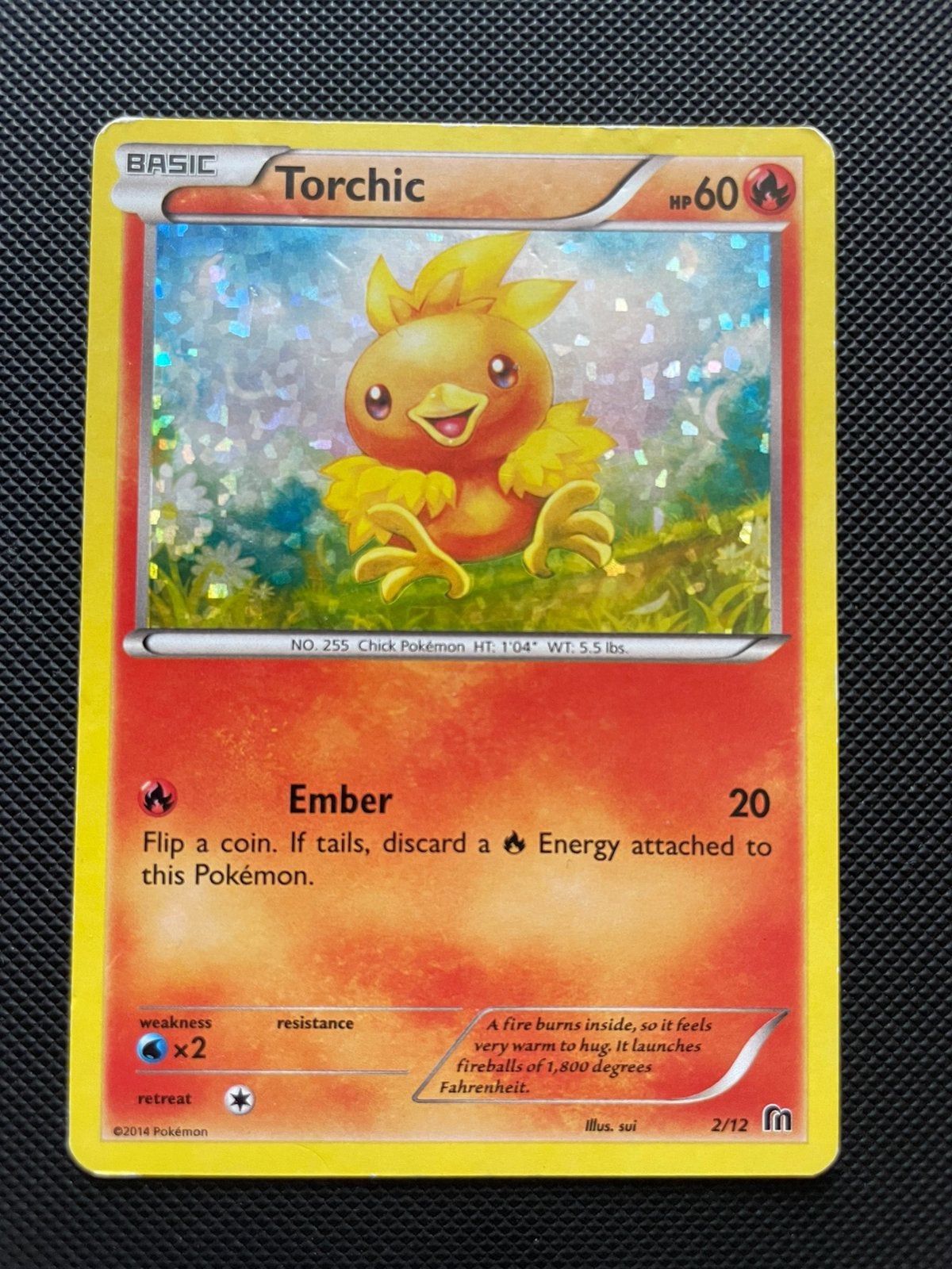 Torchic 2/12 Holo McDonald’s Collection 2016, Hobby en Vrije tijd, Ophalen of Verzenden, Zo goed als nieuw