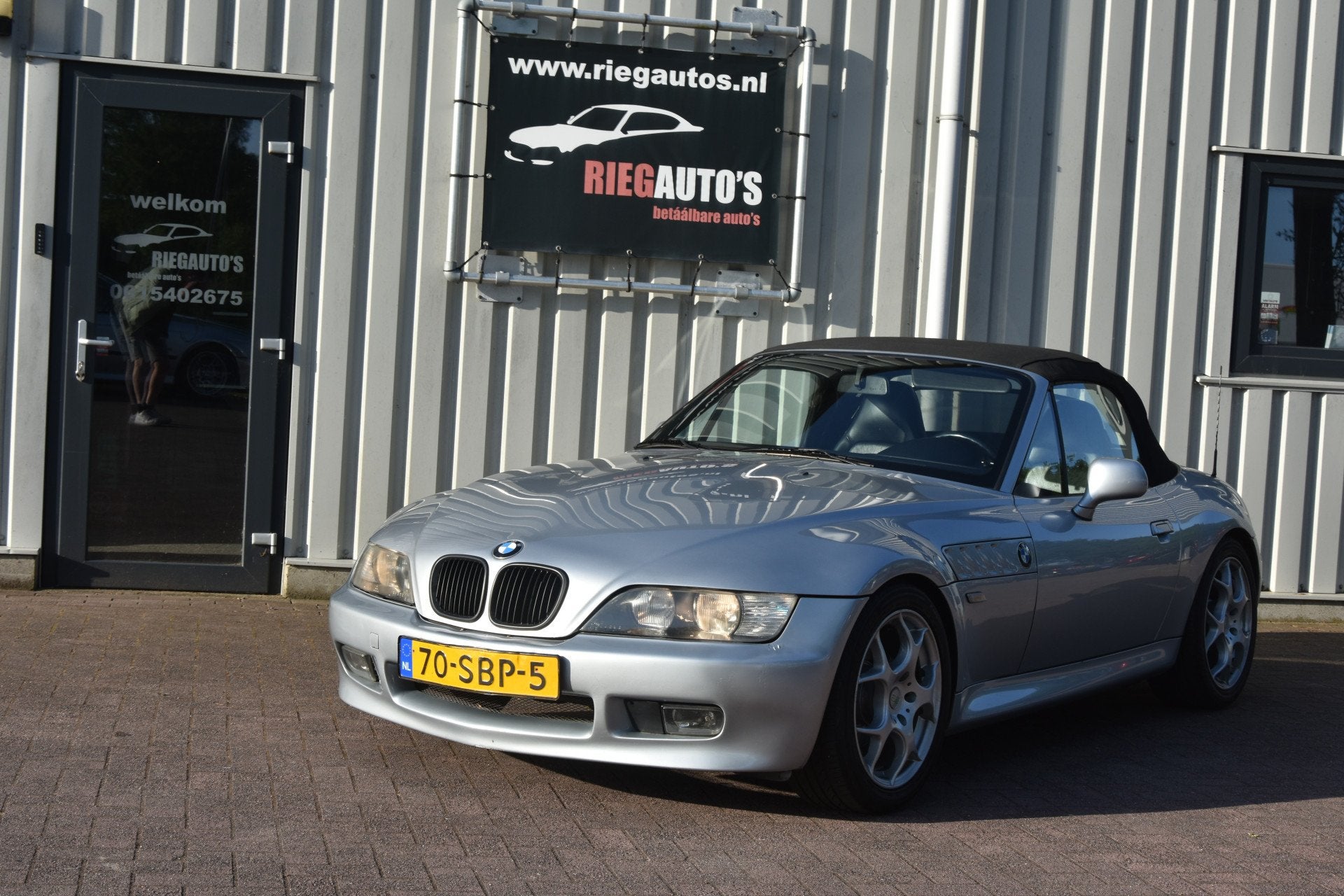 BMW Z3 Roadster 1.8 (bj 1998), Achterwielaandrijving, Open dak, Cabriolet, Bedrijf