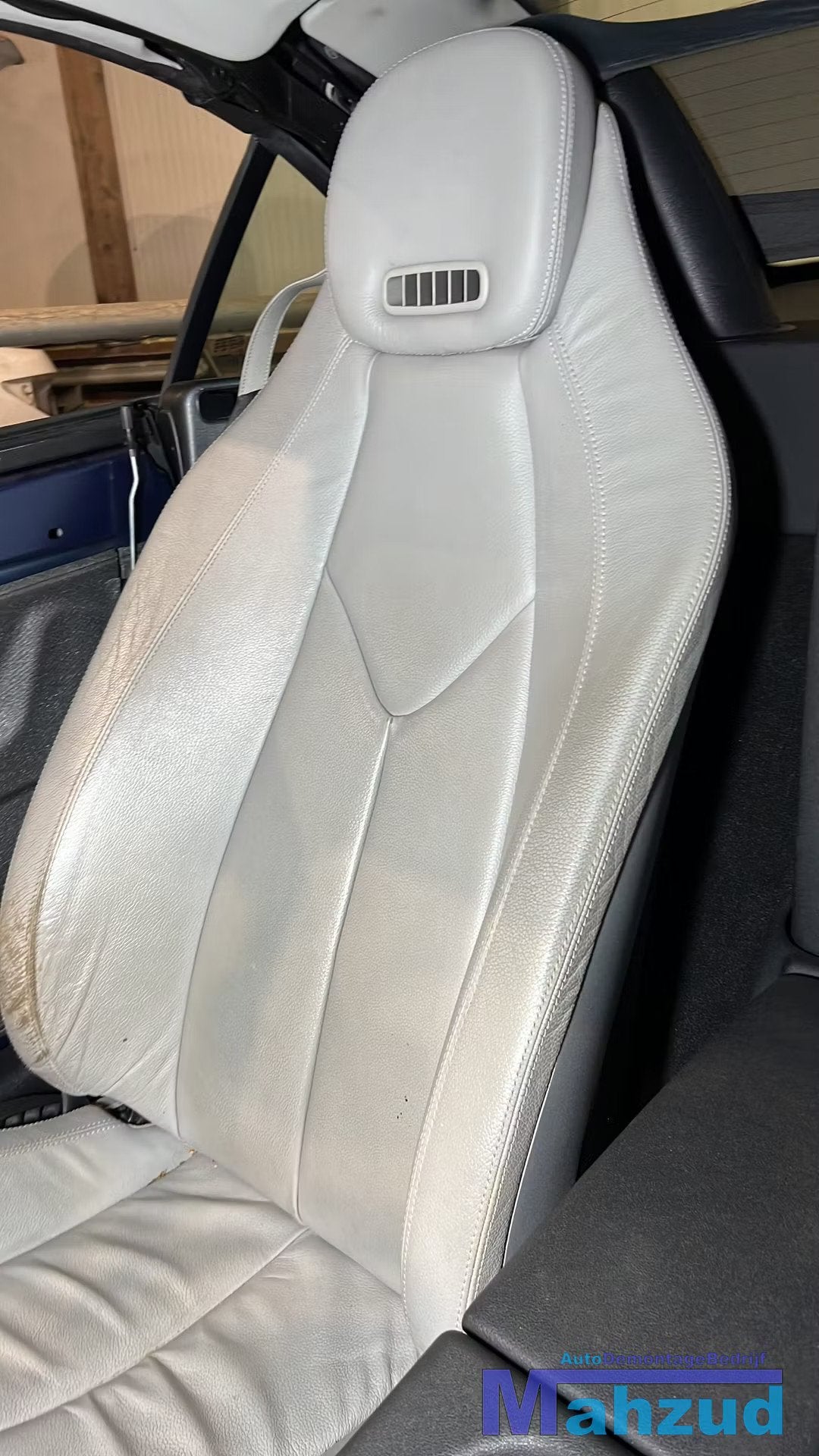 MERCEDES SLK R171 Wit leer Rechter rechts stoel 2005-2011 de, Gebruikt, Mercedes-Benz AG, Mercedes-Benz, Ophalen of Verzenden