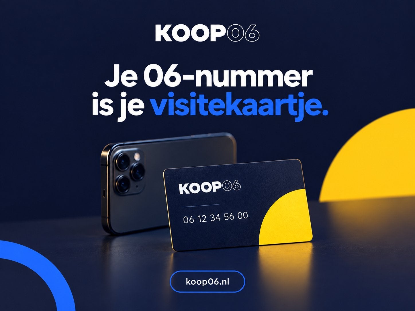 Nieuwe 06 kopen? KOOP06•NL, Ophalen of Verzenden, Nieuw, Overige providers, Simkaart