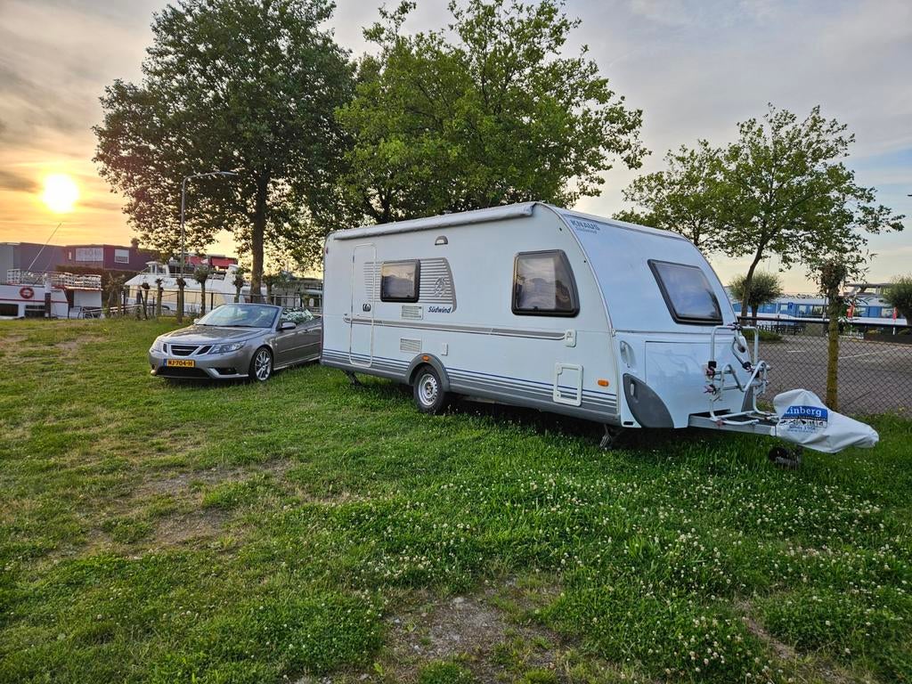 Knaus Südwind 500FSK (2009), isabella opus 300 voortent, Vast bed, Treinzit, Particulier, 5 tot 6 meter