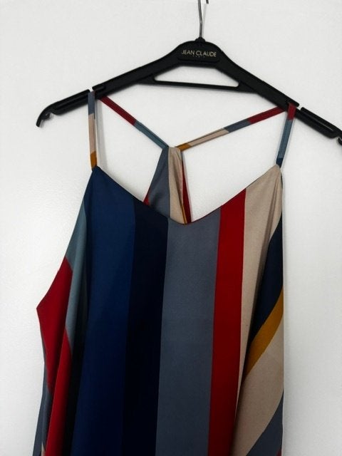 heel mooi meerkleurig lang kleed Onesize, Kleding | Dames, Maat 38/40 (M), Overige kleuren, Nieuw, Ophalen of Verzenden