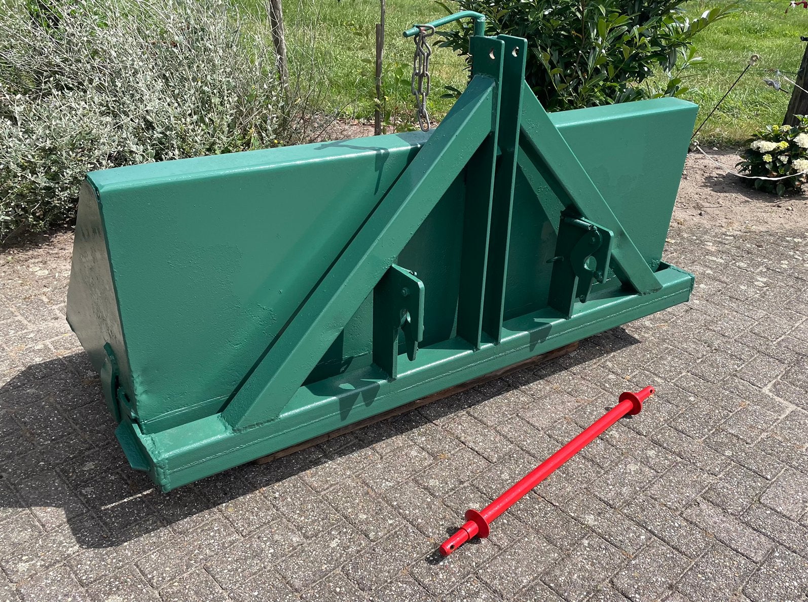 Grondbak 180 cm, Ophalen, Zo goed als nieuw, IJzer, Tuinhek