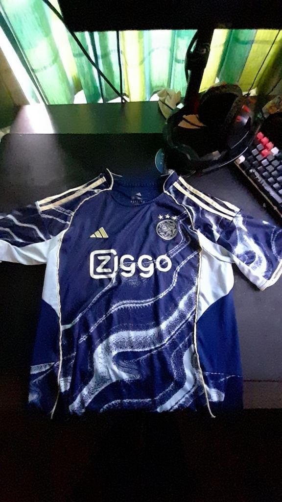 Ajax uitshirt 2025/2026 - Maat 158, Maat M, Ophalen, Zo goed als nieuw, Shirt