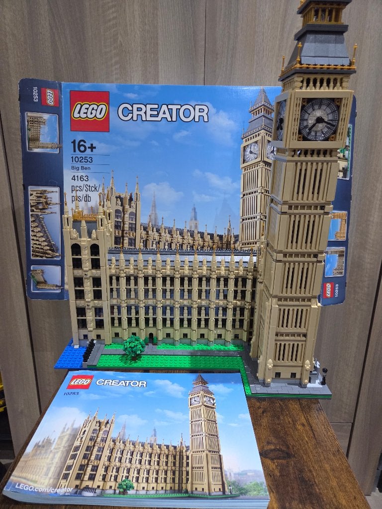 Lego Sculptures 10253 Big Ben, Inclusief instructies, Lego, Ophalen of Verzenden, Zo goed als nieuw