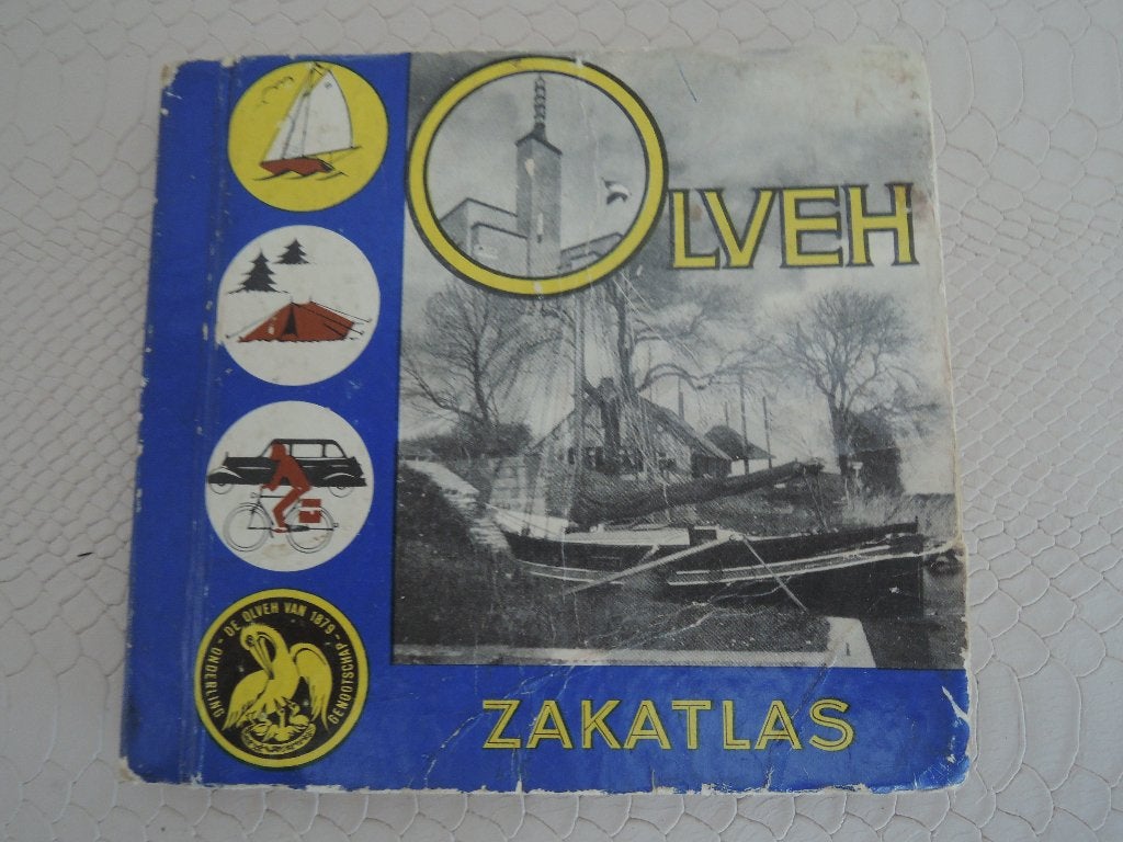 Olveh zakatlas, Gelezen, Ophalen of Verzenden, Landkaart, 1800 tot 2000