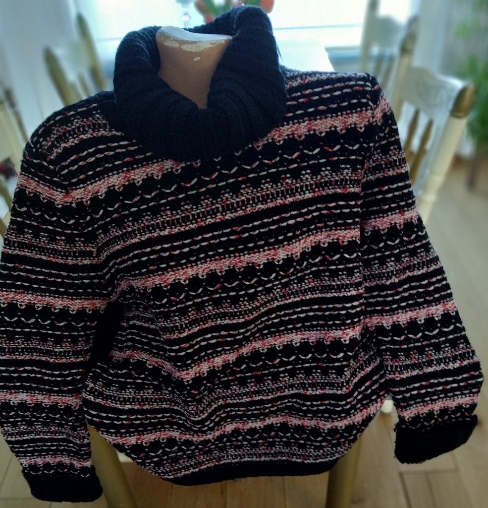 Warme coltrui van QUI. Maat 42, Meerkleurig, Maat 42/44 (L), Ophalen of Verzenden, Gedragen