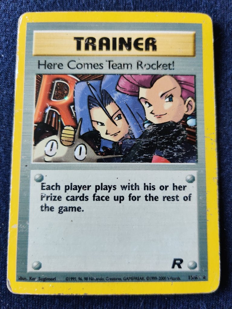 Here Comes Team Rocket! - Team Rocket 15/82 - LightPlayed, Ophalen of Verzenden, Nieuw